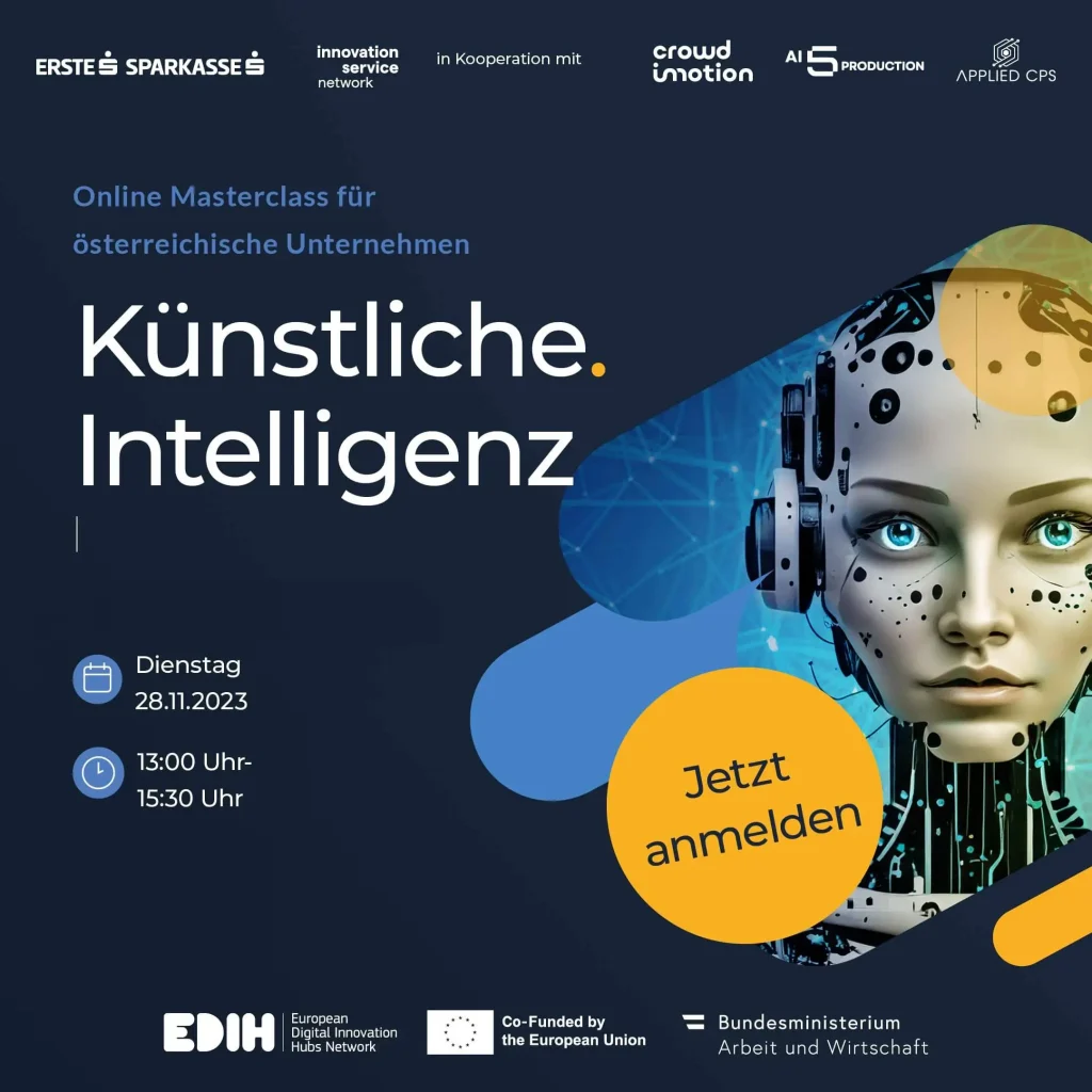 Künstliche Intelligenz – Online Masterclass