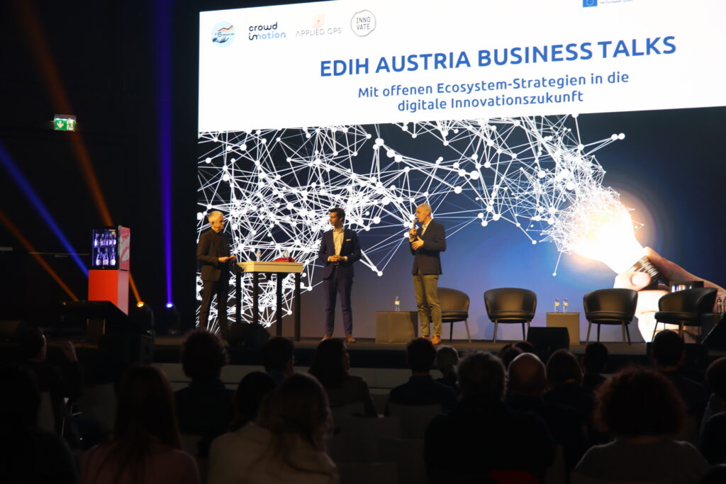 EDIH Austria Business Talks 2024 at the salz21 fair