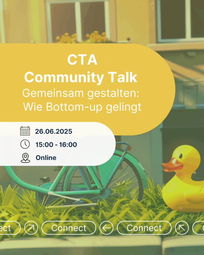 CTA Community Talk – Gemeinsam gestalten: Wie Bottom-up gelingt